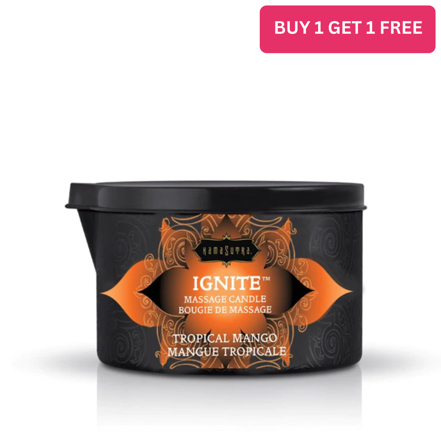 Ignite Massage Oil Candle Tropical Mango