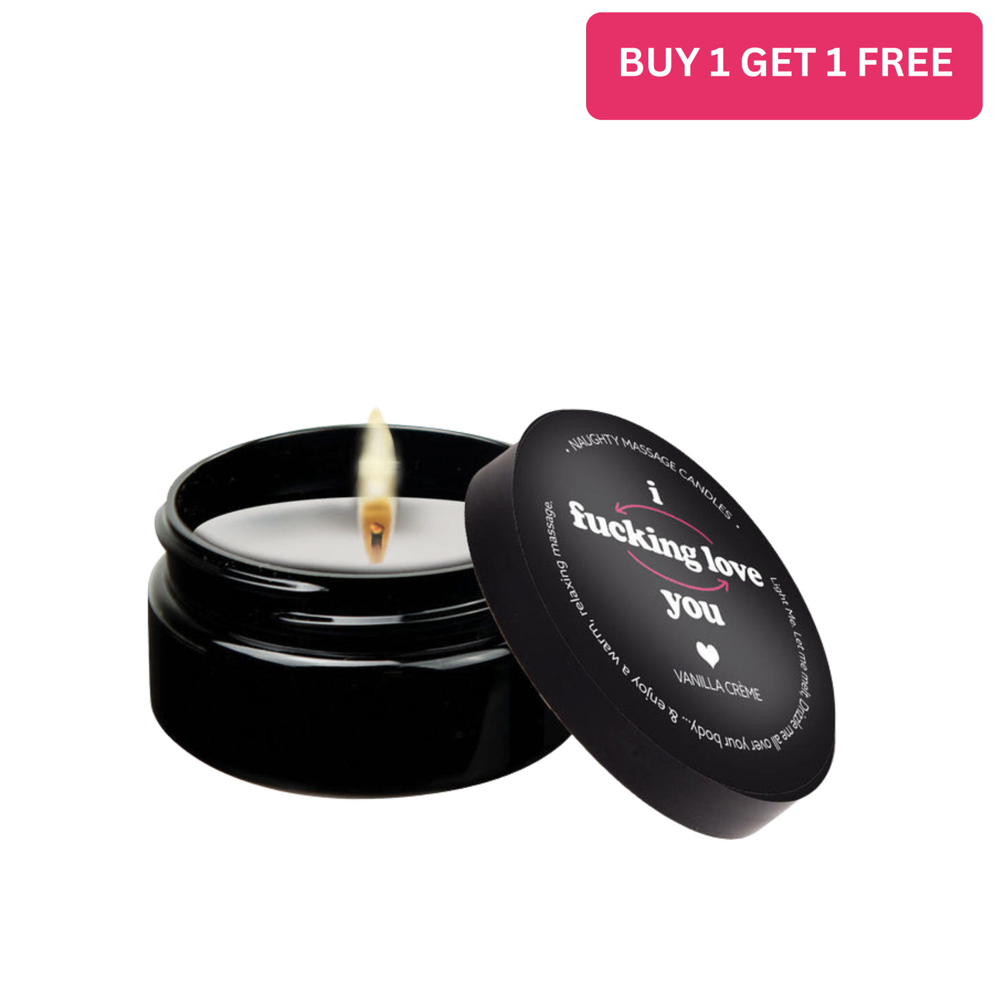 I F*cking Love You - Naughty Mini Massage Candle