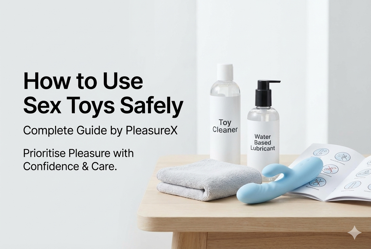 How to Use Sex Toys Safely