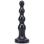 Tantus Silicone Large Ripple Butt Plug Black