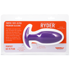 Silicone Ryder Butt Plug - Lilac