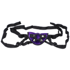 Tantus Silicone Sport Harness Kit Midnight Purple