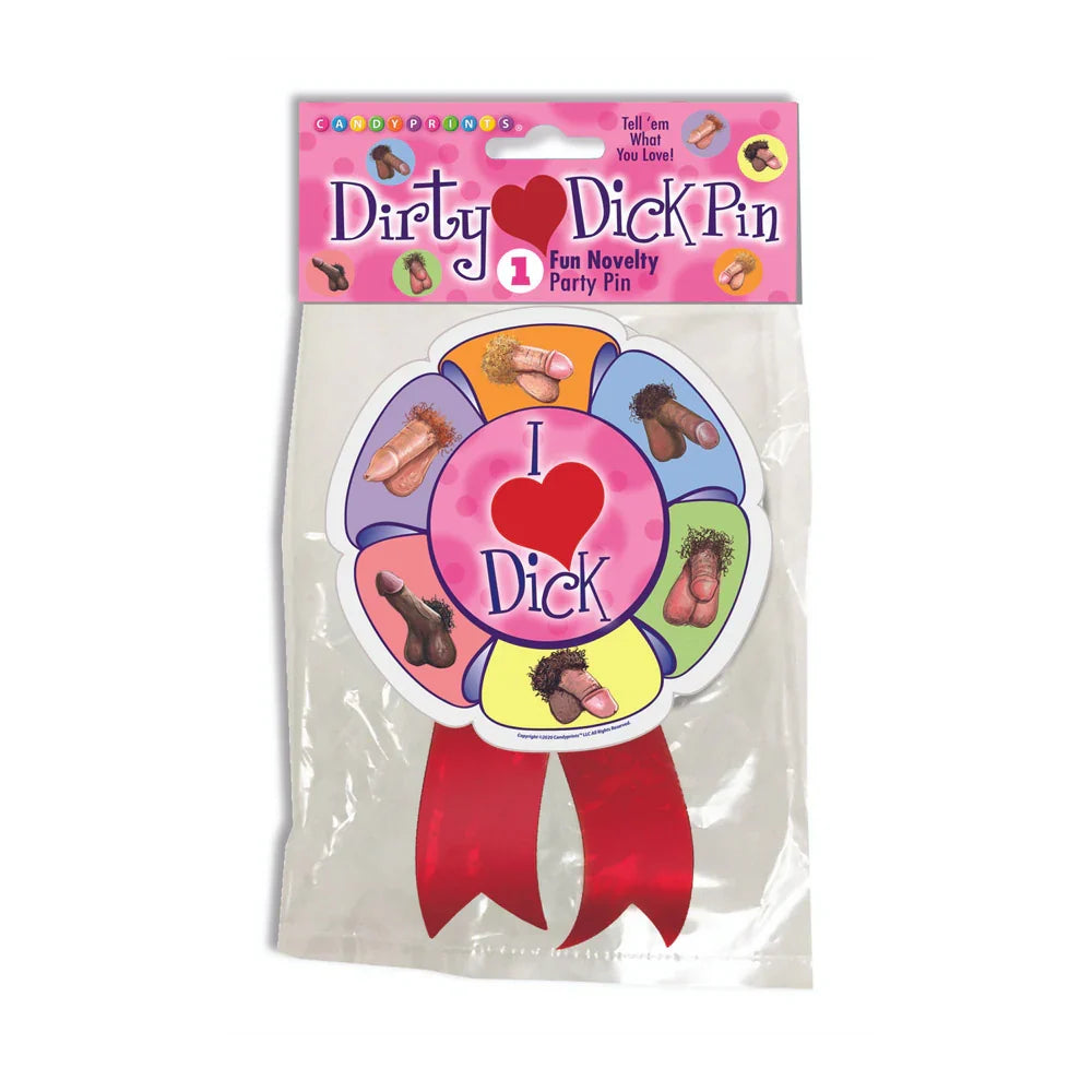 I Love Dick - Large Party Ribbon