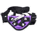 Velvet Vibrating Harness Lilac