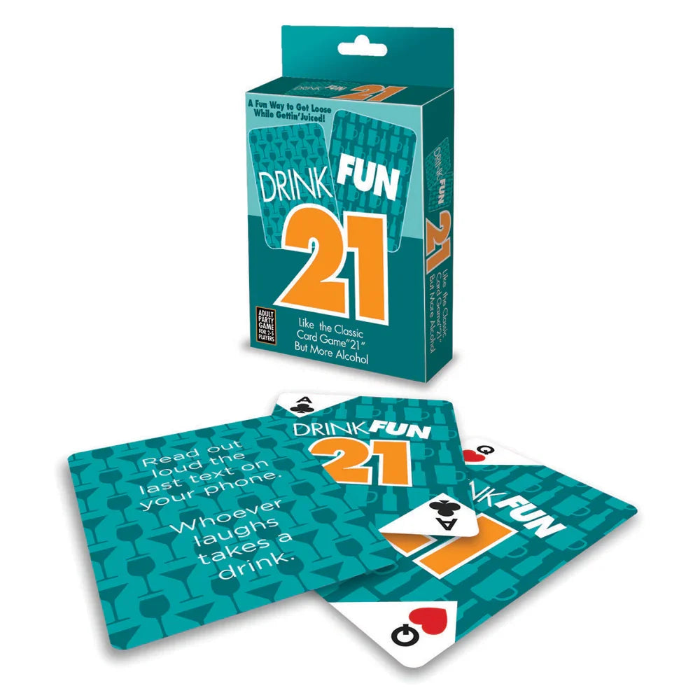 Drink Fun 21 - Adult Drinking Party Game *
