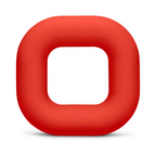 b-vibe Flex Ring Bulk Silicone Cock Ring - Red