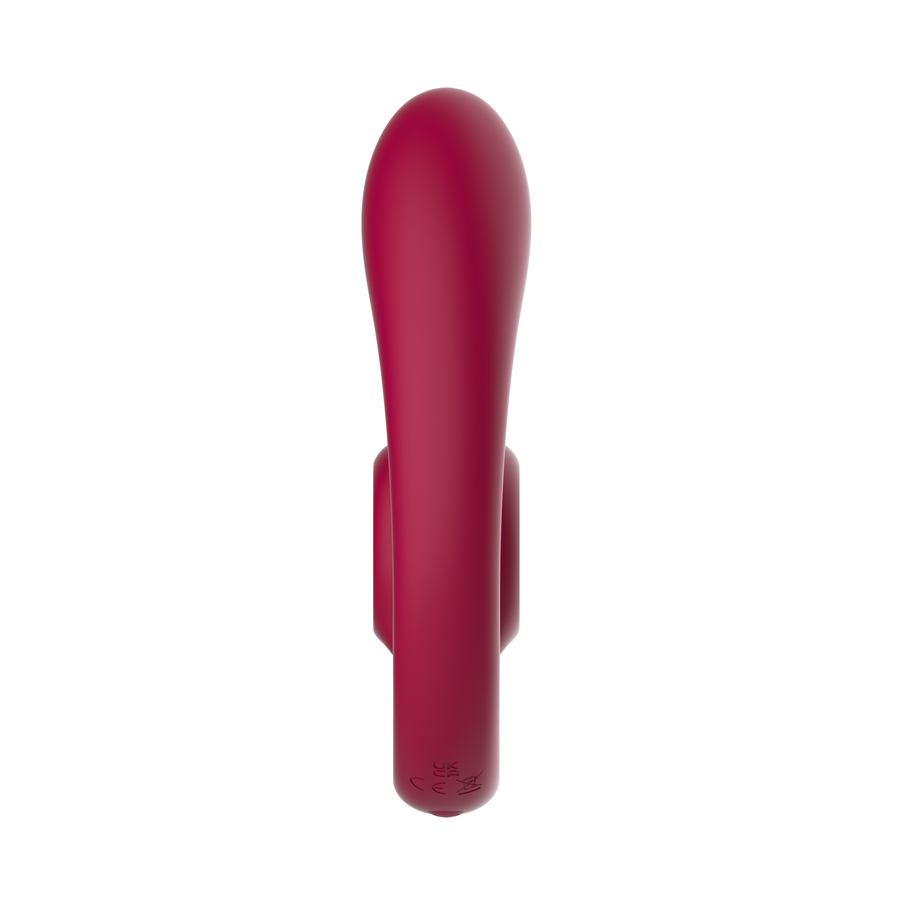 SVibe Snail GIZI Duo Couples Stimulator, burgundy