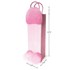 Pink Penis Gift Bag with feather balls