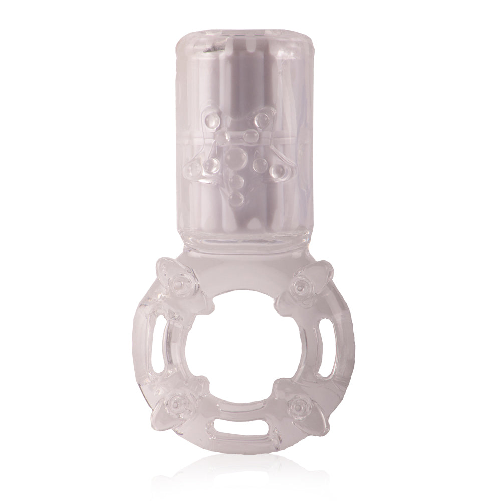 Big OMG Vibrating Ring - Clear