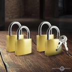 4 Pack Lock Set