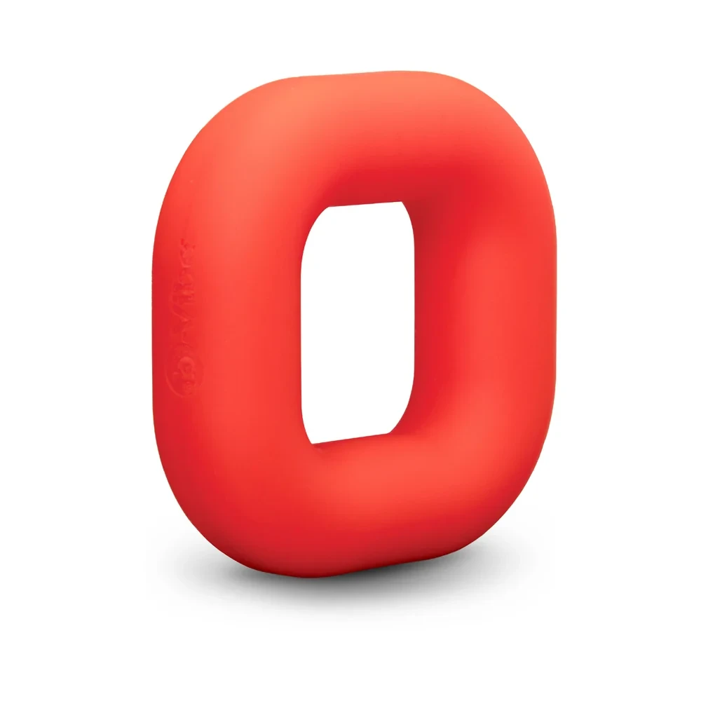 b-vibe Flex Ring Bulk Silicone Cock Ring - Red