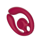 SVibe Snail GIZI Duo Couples Stimulator, burgundy