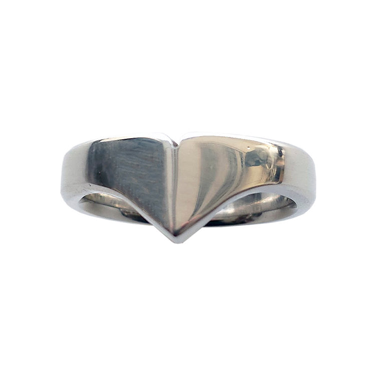 Stainless Steel Taj Ring - 32mm