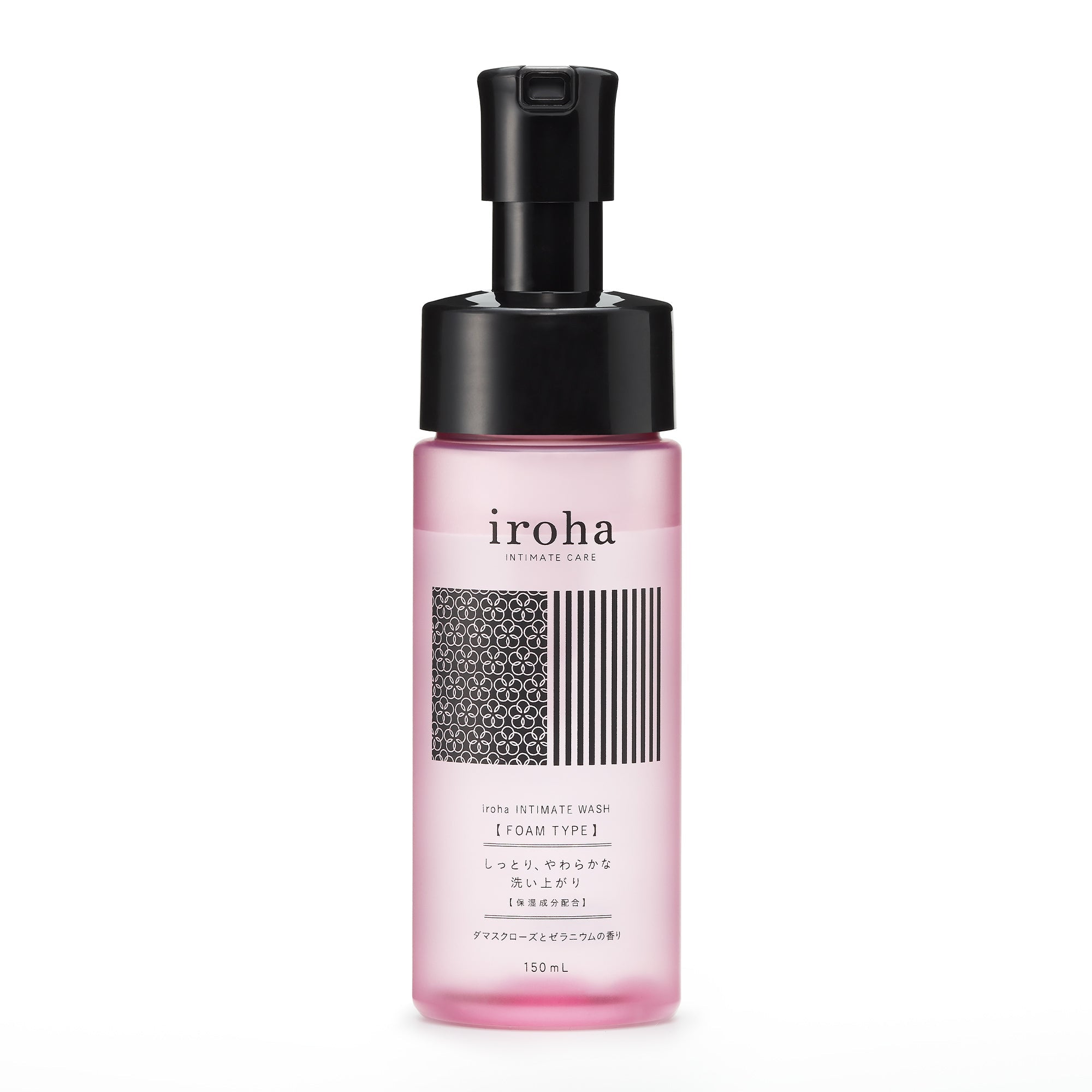 iroha Intimate Foam Wash - Damask Rose and Geranium  5.07oz
