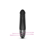 Mystim Real Deal Neal eStimVibrator, Black