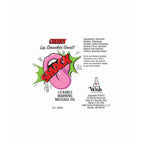 SMACK Warming Lickable Massage Oil - Cherry - 3ml Pouch (Display of 36)
