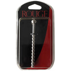 Satinless Steel Beaded Hollow Urethral Sound with Stopper