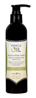 Miracle Oil Tea Tree Shave Cream 8 fl oz / 237 ml