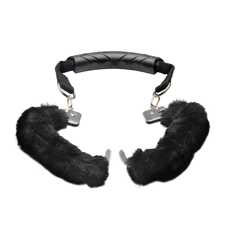 Furry Handcuffs with Handle