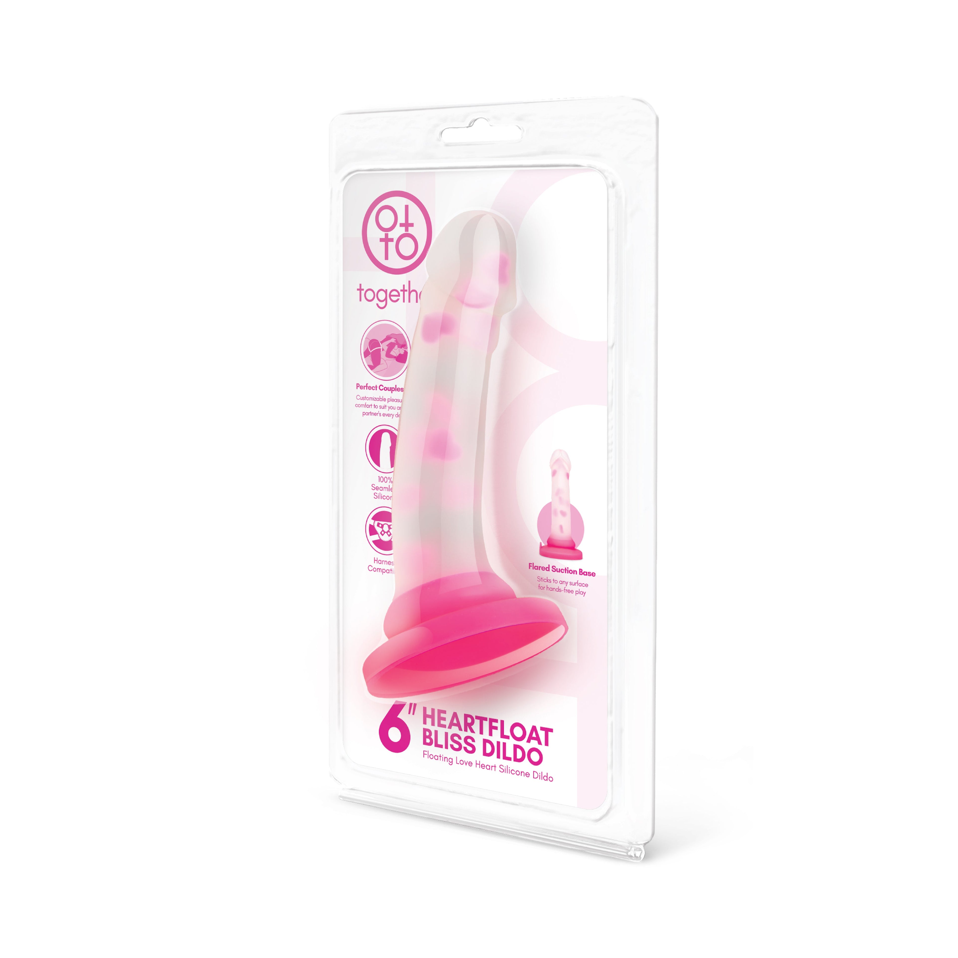 Together 6" Heartfloat Bliss Dildo