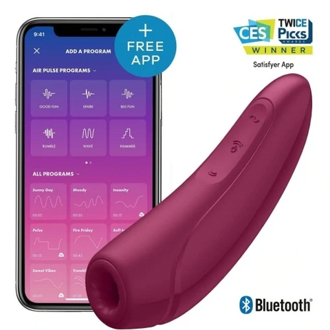 Curvy 1+ Rose red With Remote App Control