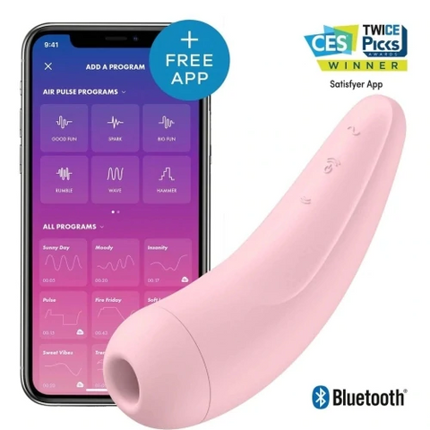 Curvy 2+ Pink With Remote App Control