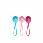 Strengthening Balls (set of 3) - turquoise, red, pink