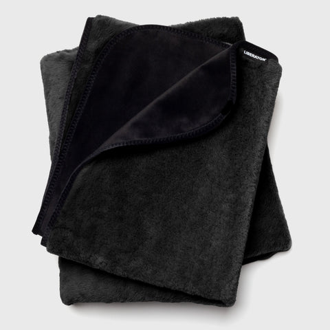 Fasinator Throw - Regular size - Faux Fur - Black & Black