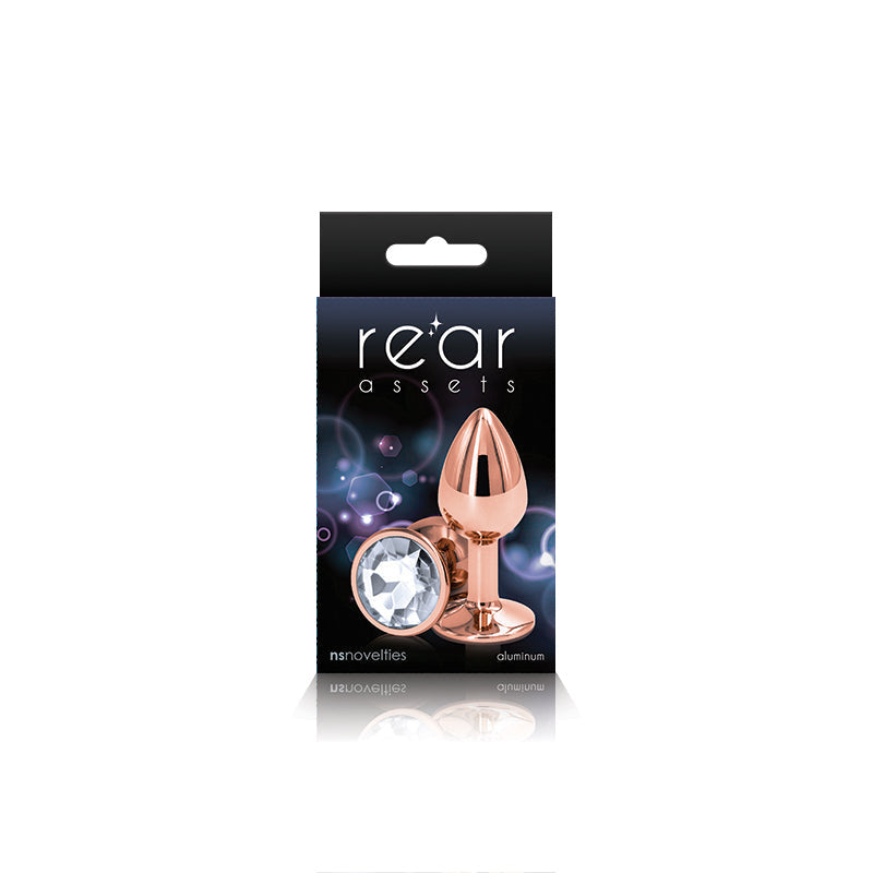 Rear Assets Rose Gold Small - Clear