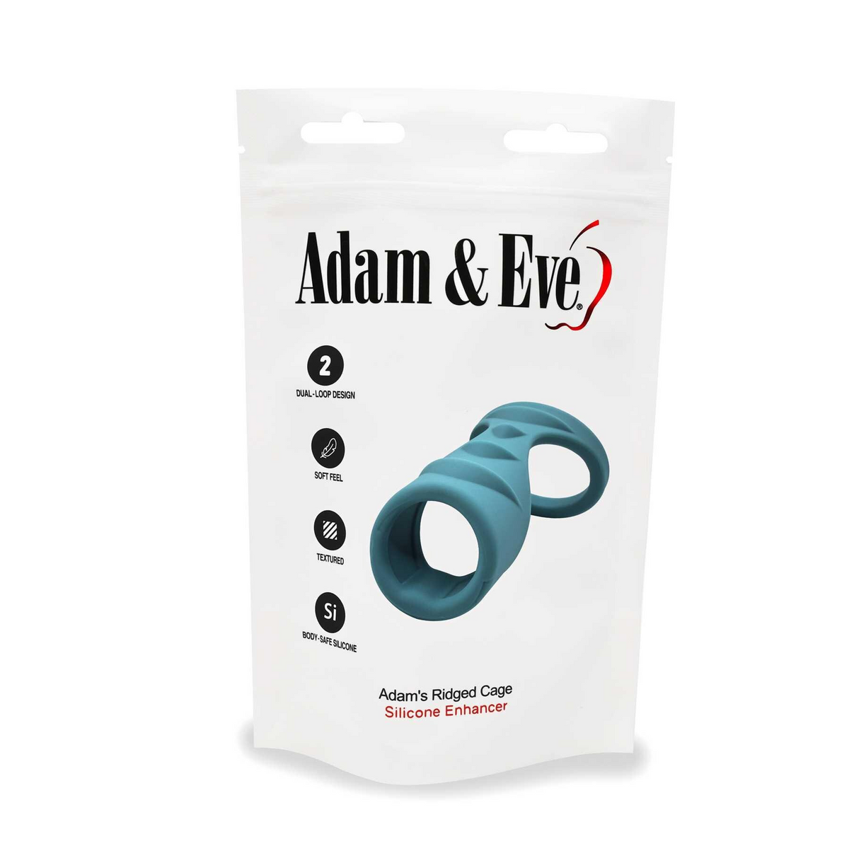 Adam & Eve Adam's Ridged Cage (Bag Packaging)