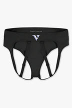 Womens Medium - JockVStrap Sheer Briefs - Black