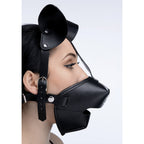 Pup Puppy Play Hood and Breathable Ball Gag