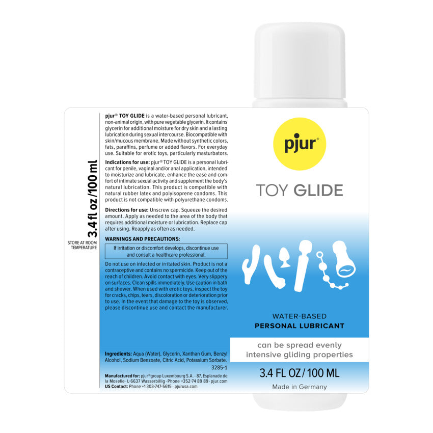 Pjur Toy Glide Water Based Lubricant 100ml.