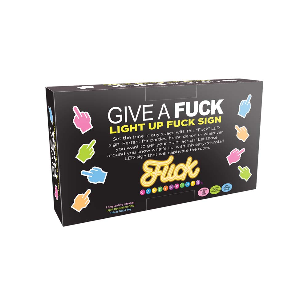 Light up Fuck Neon Sign