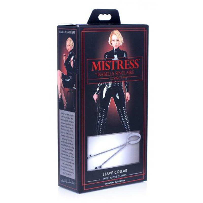 MI Slave Collar w/ Nipple Clamps *