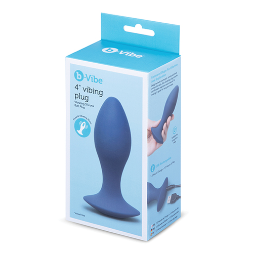B-Vibe 4 Inch Vibing Plug