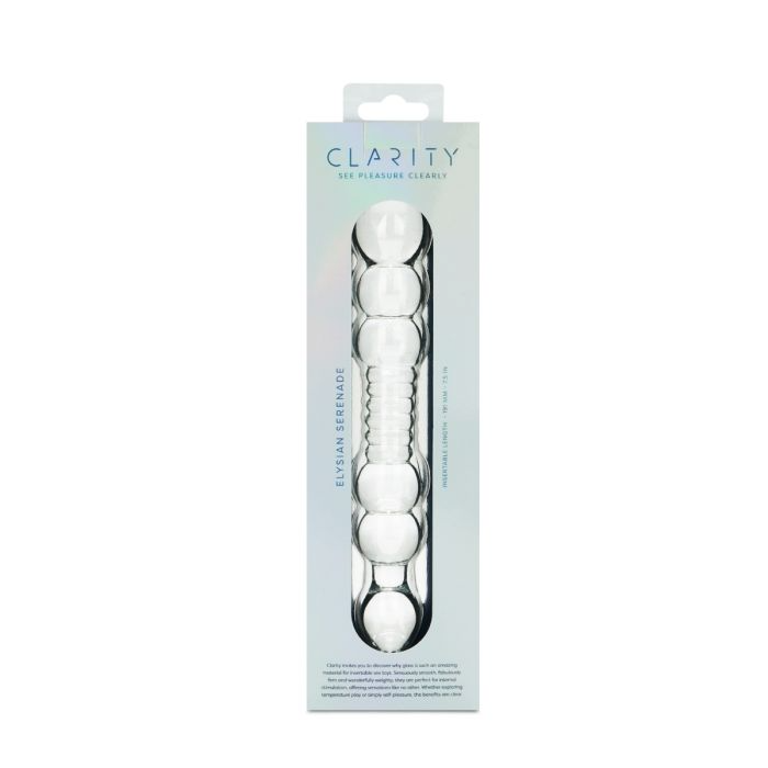 Clarity - Glass Dildo - Elysian Serenade