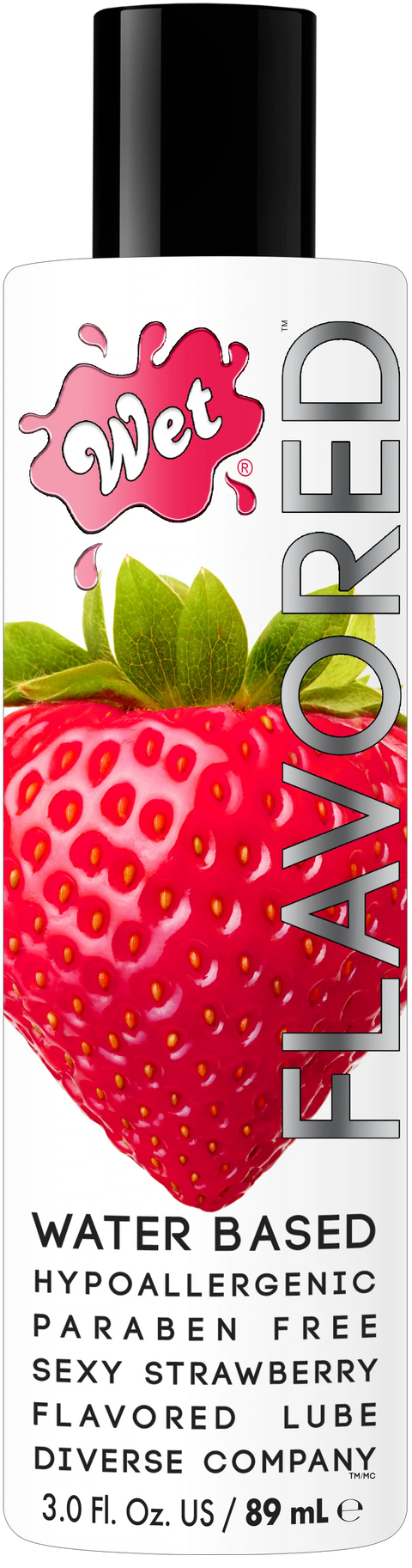 Flavored Sultry Strawberry Edible Lube 3oz