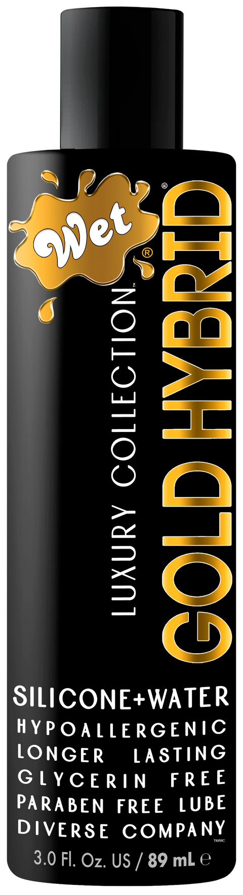 Gold Hybrid Water Silicone Blend 3.1 Fl. Oz./93mL