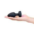 B-VIBE LIGHT UP BUTT PLUG WITH REMOTE CONTROL