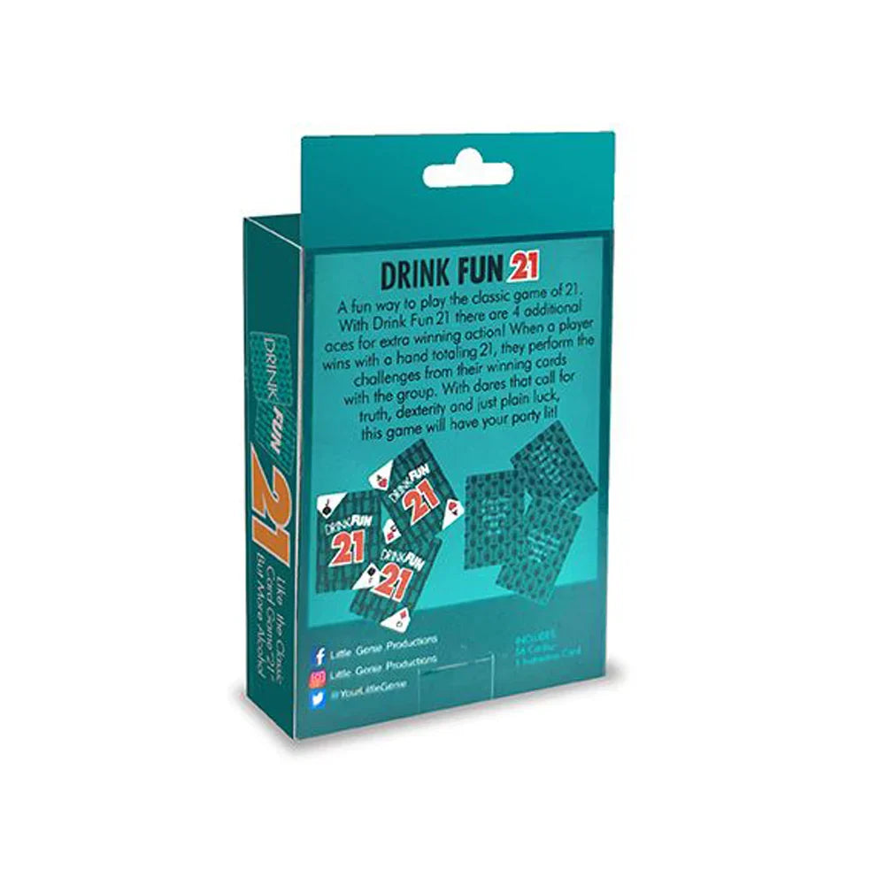 Drink Fun 21 - Adult Drinking Party Game *