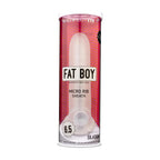 Fat Boy Ribbed Sheath 6.5" - Clear