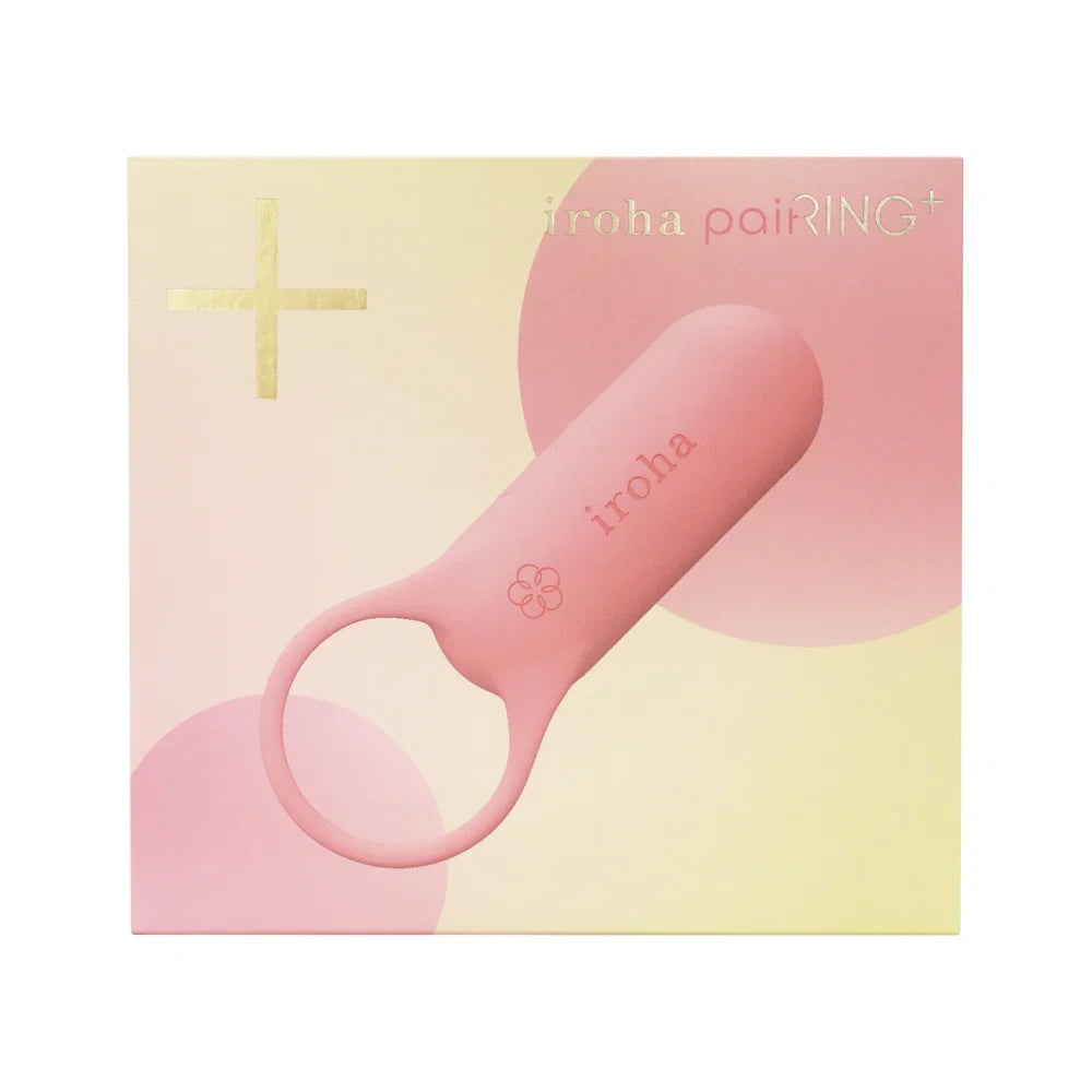 Iroha Pairing Couples Vibrator - Coral Pink