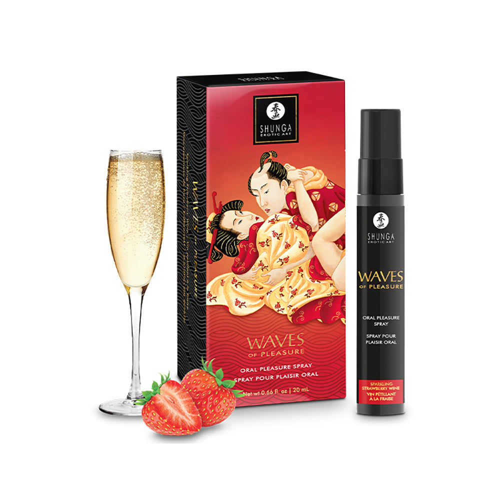 Waves of Pleasure oral spray - Sparkling Strawberry Wine