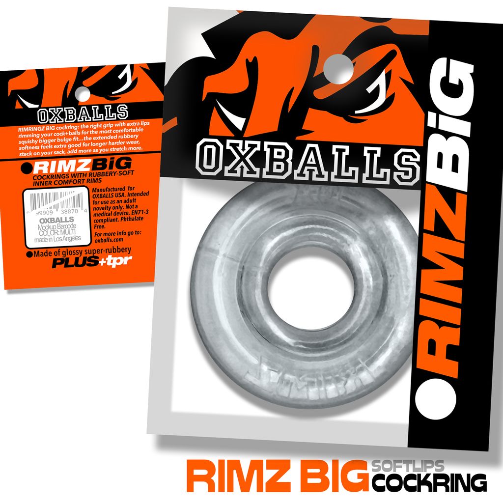 Rimz Big Single Ring Clear