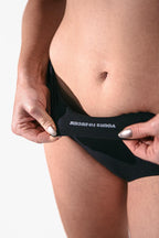 Womens Small - JockVStrap Sheer Briefs - Black