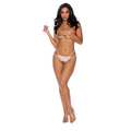 DOUBLE STRAP OPEN PANTY PEACH