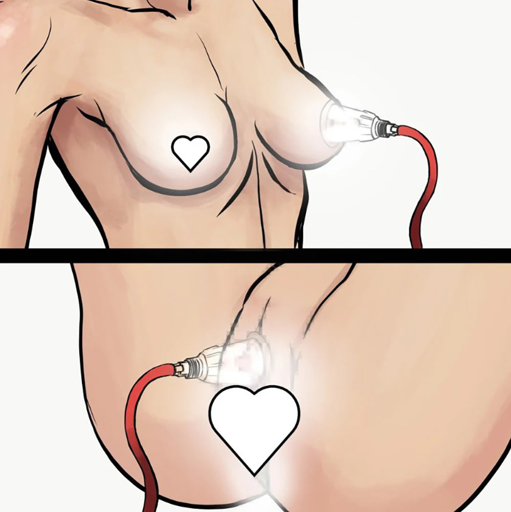 Temptasia - Clitoris and Nipple Pleasure and Enhancement Pump System