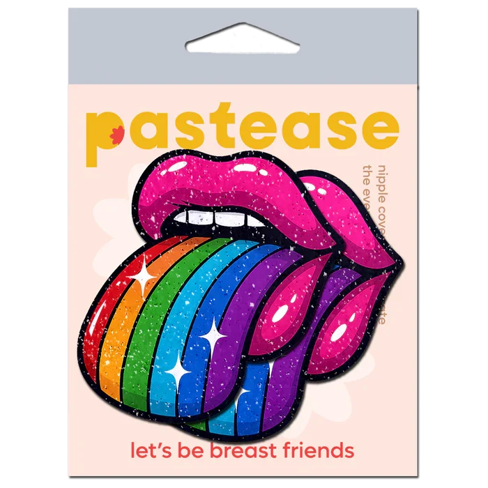 Taste the Rainbow Sparkling Tongue Out Pasties