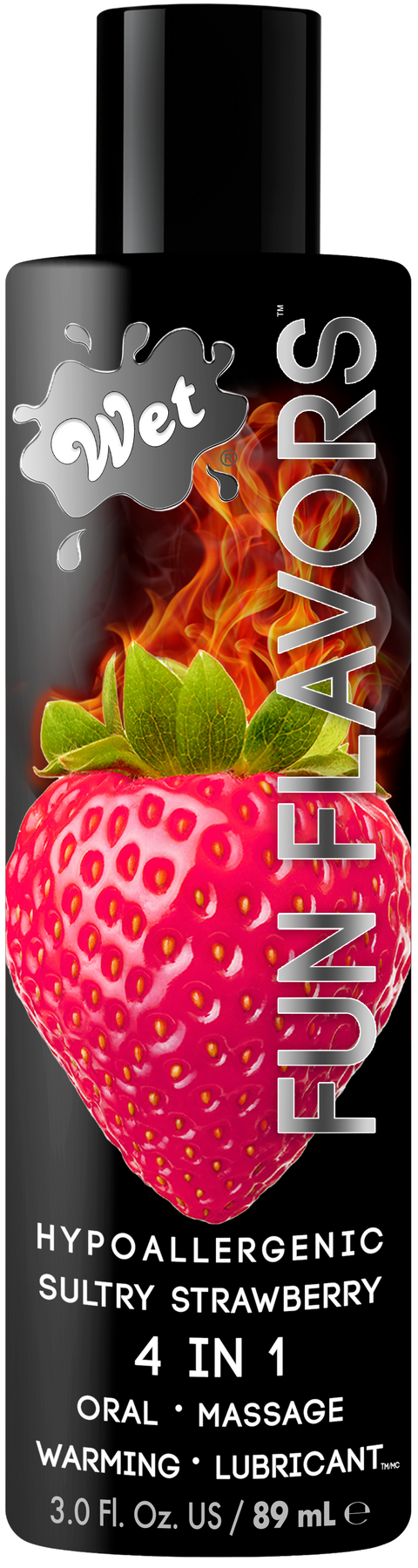 Fun Flavors Sexy Strawberry 4 in 1 3oz